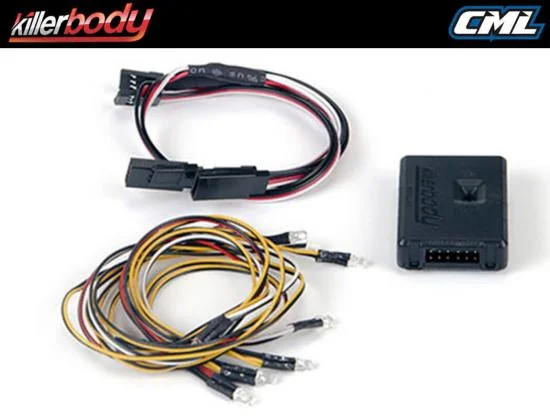 Killer Body LED Unit Set W/Control Box 8 Leds (Vivac) &mdash; image 2 of 3