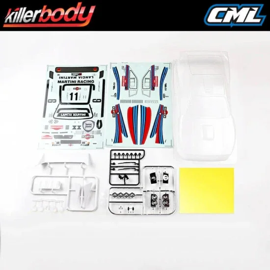 Killer Body Lancia 037 190mm Clear Body Rally — image 2 of 4