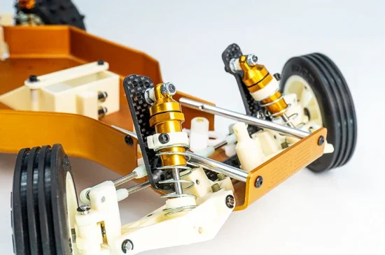 Koswork Team AE RC10 Carbon 3mm Front Shock Tower — image 2 of 6