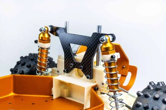 Koswork Team AE RC10 Carbon 3mm Rear Shock Tower &mdash; image 2 of 3