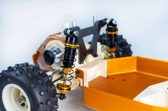 Koswork Team AE RC10 Carbon 3mm Rear Shock Tower &mdash; image 3 of 3