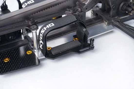 Shorty Battery Mount Set Koswork 2.0mm Carbon - Optima Mid — image 2 of 5