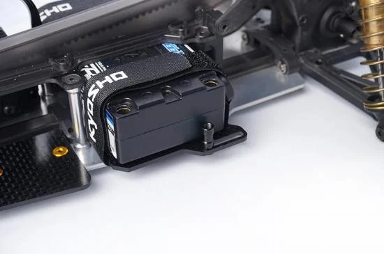 Shorty Battery Mount Set Koswork 2.0mm Carbon - Optima Mid — image 5 of 5