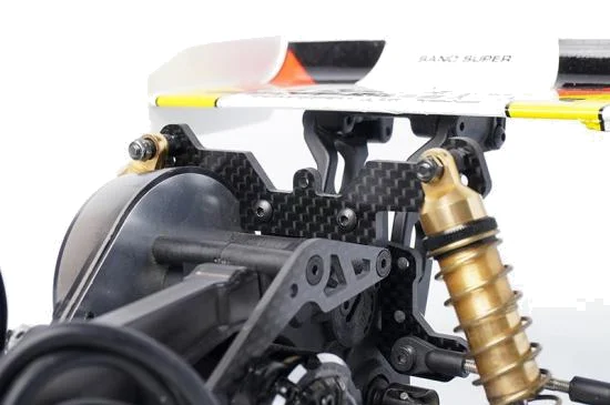 Koswork Carbon 3mm Rear Shock Tower for Optima Mid — image 2 of 5