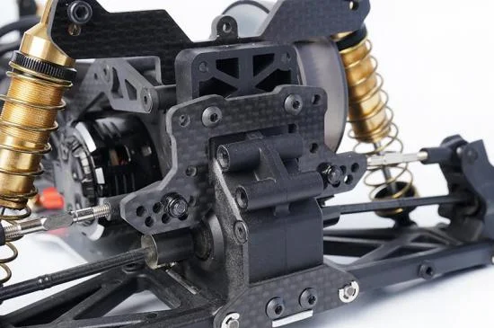 Koswork Carbon Rear Camber Link Mount 3mm for Optima Mid &mdash; image 2 of 2