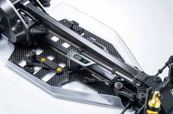 Koswork Carbon Radio Plate for Kyosho Turbo Optima Mid SP — image 2 of 3