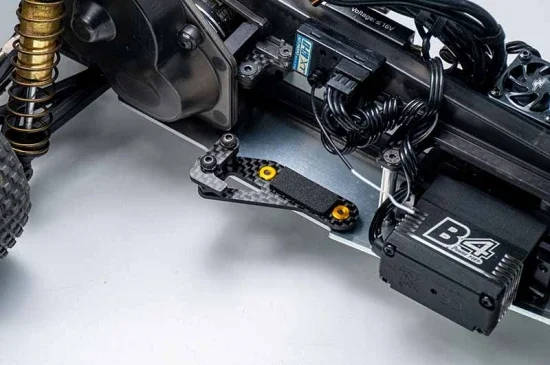 Koswork 2.0mm Shorty Battery Mount Set for Kyosho Turbo Optima Mid SP — image 6 of 7