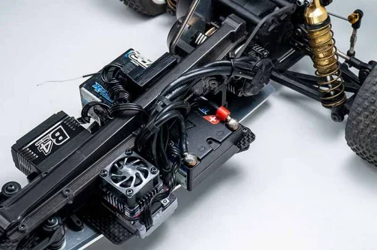 Koswork 2.0mm Shorty Battery Mount Set for Kyosho Turbo Optima Mid SP — image 7 of 7