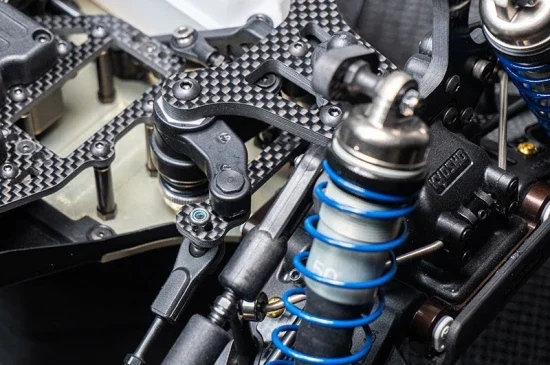 Koswork Carbon 3.0mm Steering Plate for Inferno MP11 — image 2 of 2