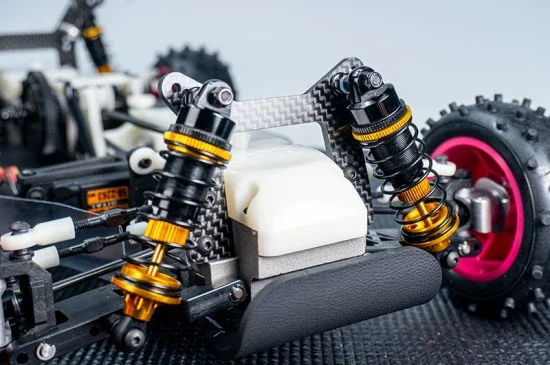 Koswork Carbon 3mm Front Shock Tower for Yokomo YZ870C - YZ10 &mdash; image 2 of 4