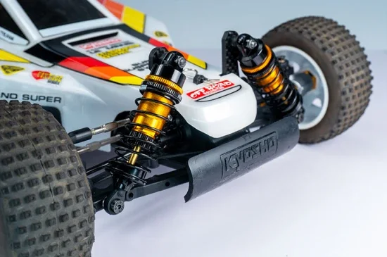 Koswork Big Bore 12mm 1:10 Buggy Shock Set (F&R) (4) Gold/Black — image 3 of 6