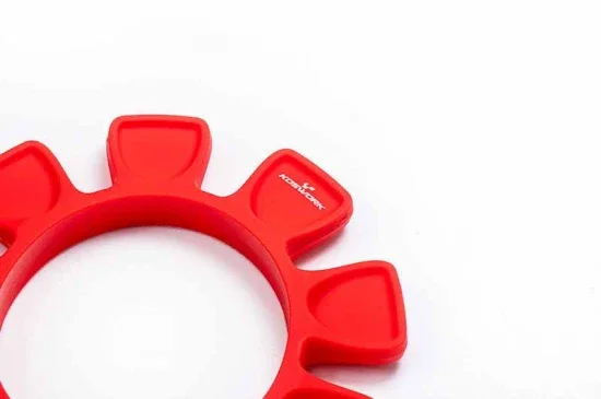 Koswork UFO High Strength Silicone 1:8 BuggyTire Glue Bands (4) Red — image 3 of 4