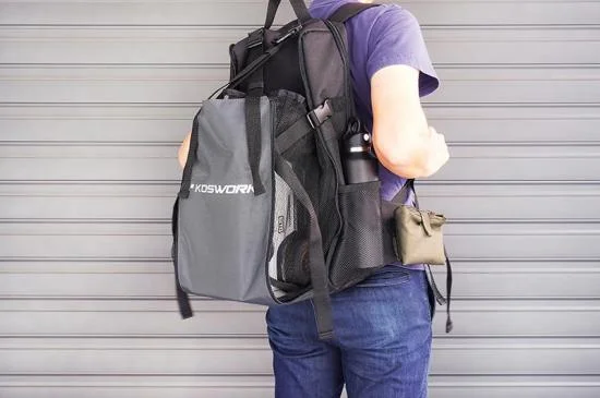 Koswork RC Expandable Backpack Bag (30x15x58cm) — image 10 of 12