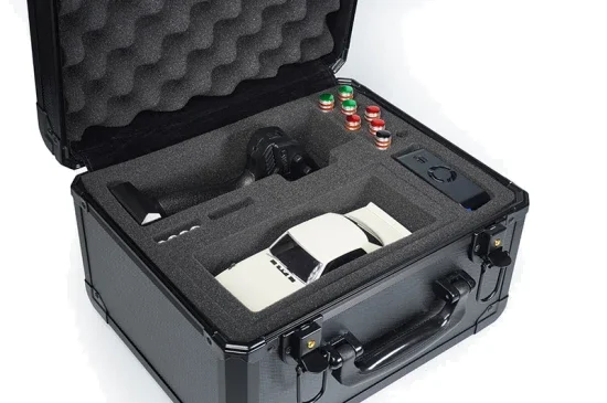 Koswork V2 Mini Black Aluminium Case for Kyosho Mini-Z (300x240x190mm — image 5 of 8
