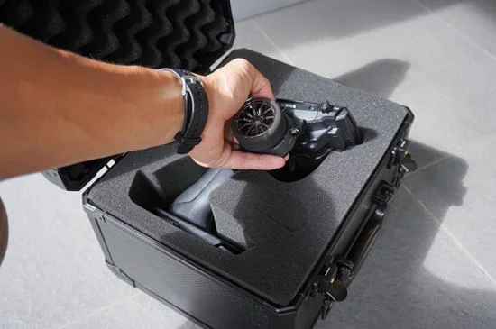 Koswork V2 Mini Black Aluminium Case for Sanwa M17 &mdash; image 5 of 6
