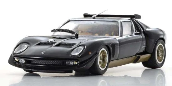 Kyosho 1:43 Lamborghini Miura SVR 1970 Black-Gold &mdash; image 6 of 7