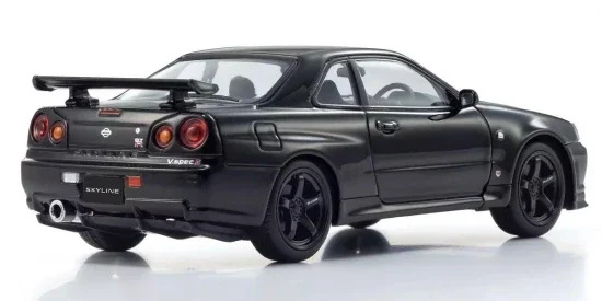 Kyosho 1:43 Nissan Skyline R34 GT-R V-Spec II Black Pearl — image 2 of 5