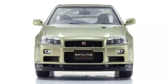 Kyosho 1:43 Nissan Skyline R34 GT-R V-Spec II N?r Millenium Jade &mdash; image 4 of 5