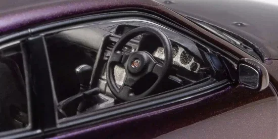 Kyosho 1:43 Nissan Skyline R34 GT-R V-Spec Midnight Purple III — image 5 of 5