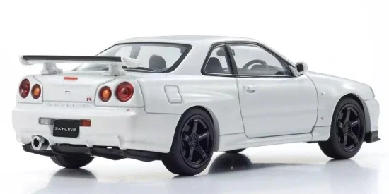 Kyosho 1:43 Nissan Skyline R34 GT-R V-Spec II White Pearl — image 2 of 5