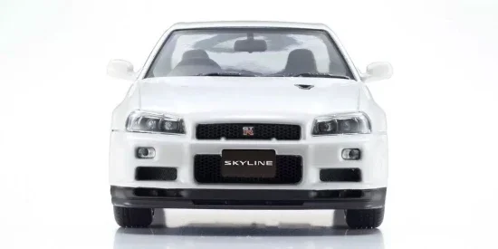 Kyosho 1:43 Nissan Skyline R34 GT-R V-Spec II White Pearl — image 4 of 5