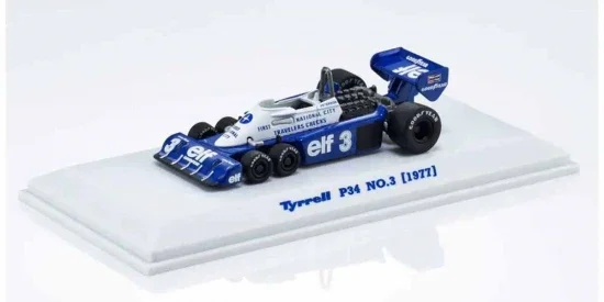 Kyosho 1:64 Die Cast Collection Tyrrell P34 1977 No.3 — image 2 of 3