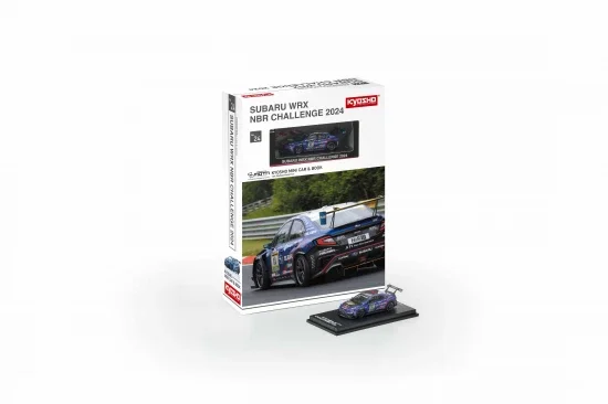 Kyosho 1:64 Mini-Book Collection Subaru WRX NBR2024 w/LED — image 4 of 5