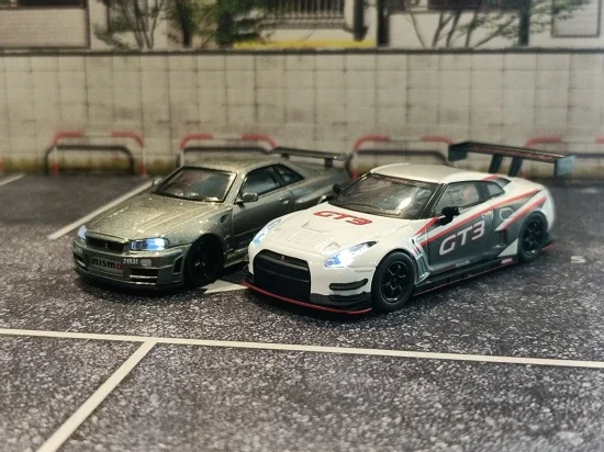 Kyosho MOTN LED System 1:64 Skyline GT-R Nismo GT-3 Presentation &mdash; image 6 of 6