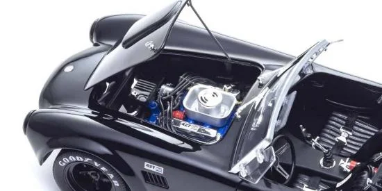 Kyosho 1:18 Shelby Cobra 427 S/C Spider 1962 Black — image 6 of 7