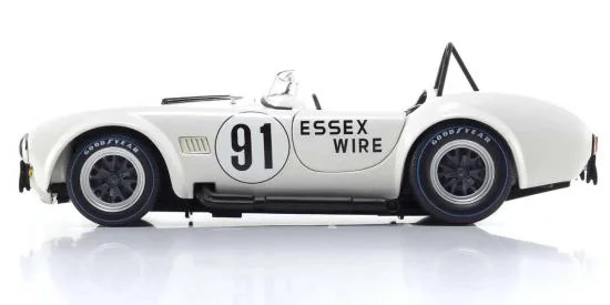 Kyosho 1:18 Shelby Cobra 427 S/C Essex Wire Bridgehampton 1965 Nr.91 — image 3 of 7