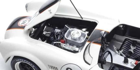 Kyosho 1:18 Shelby Cobra 427 S/C Essex Wire Bridgehampton 1965 Nr.91 — image 6 of 7