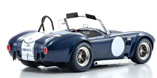 Kyosho 1:18 Shelby Cobra 427 S/C Spider 1962 Blue-White &mdash; image 2 of 7