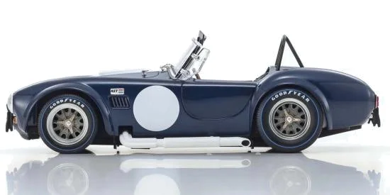 Kyosho 1:18 Shelby Cobra 427 S/C Spider 1962 Blue-White &mdash; image 3 of 7