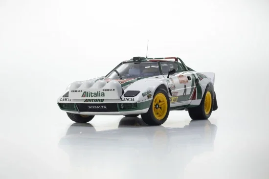 Kyosho 1:18 Lancia Stratos HF B.Waldegard Winner San Remo 1976 Nr.4 &mdash; image 7 of 11