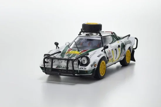 Kyosho 1:18 Lancia Stratos HF S.Munari 3rd Safari Rally 1977 Nr.7 — image 8 of 11