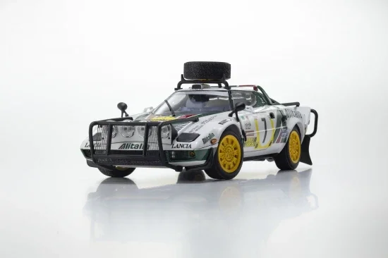 Kyosho 1:18 Lancia Stratos HF S.Munari 3rd Safari Rally 1977 Nr.7 — image 7 of 11