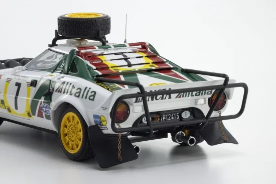 Kyosho 1:18 Lancia Stratos HF S.Munari 3rd Safari Rally 1977 Nr.7 — image 5 of 11