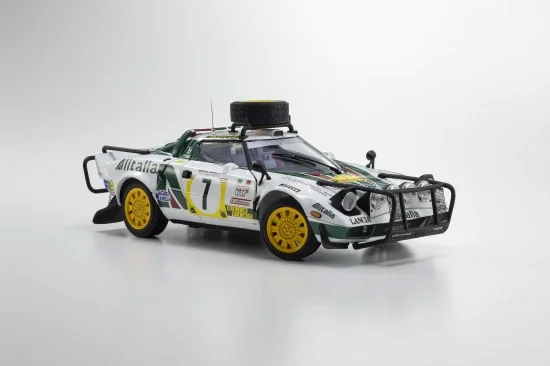 Kyosho 1:18 Lancia Stratos HF S.Munari 3rd Safari Rally 1977 Nr.7 — image 4 of 11