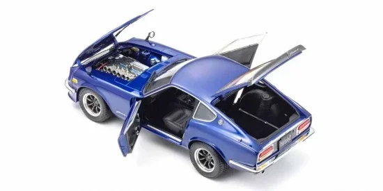 Kyosho 1:18 Nissan Fairlady Z-L (S30) 1970 Blue Metallic — image 5 of 6
