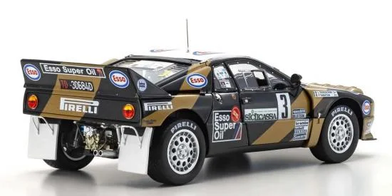 Kyosho 1:18 Lancia Rally 037 F.Tabaton Targa Florio 1985 Esso Nr.3 &mdash; image 2 of 7