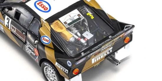 Kyosho 1:18 Lancia Rally 037 F.Tabaton Targa Florio 1985 Esso Nr.3 &mdash; image 6 of 7