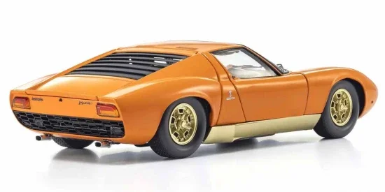 Kyosho 1:18 Lamborghini Miura P400 1968 Orange-Gold — image 2 of 5