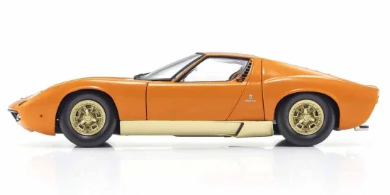 Kyosho 1:18 Lamborghini Miura P400 1968 Orange-Gold — image 3 of 5