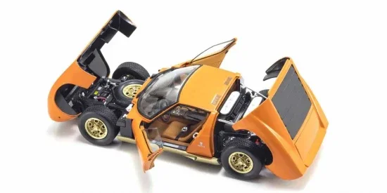 Kyosho 1:18 Lamborghini Miura P400 1968 Orange-Gold — image 4 of 5