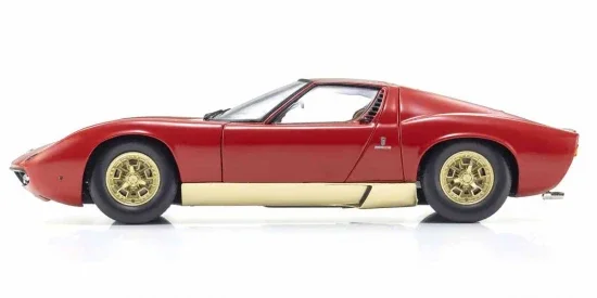 Kyosho 1:18 Lamborghini Miura P400 1968 Red-Gold — image 3 of 5