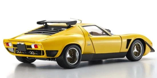 Kyosho 1:18 Lamborghini Miura SVR 1970 Yellow-Black — image 2 of 6