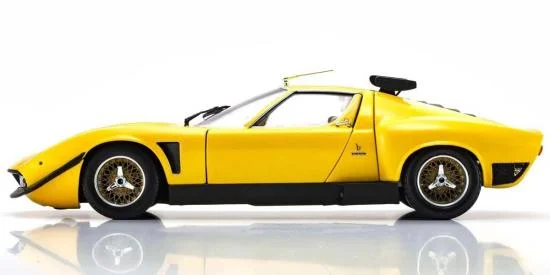 Kyosho 1:18 Lamborghini Miura SVR 1970 Yellow-Black — image 3 of 6