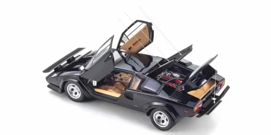 Kyosho 1:18 Lamborghini Countach LP400S The Cannonball Run / Black — image 5 of 5