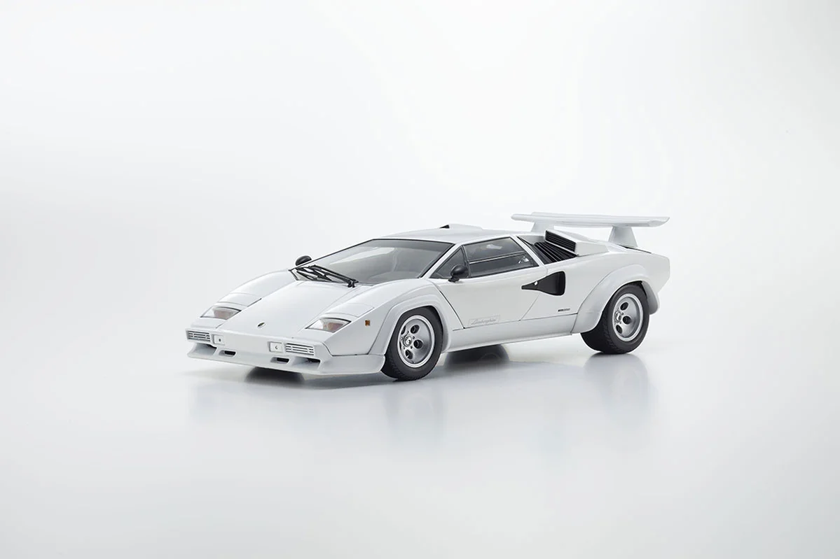 ミニカー Kyosho 1/18 Lamborghini Countach LP400 Kyosho 1:18 Lamborghini Countach LP400 S – White