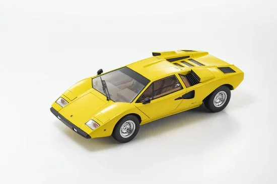Kyosho 1:18 Lamborghini Countach LP400 1974 Yellow — image 6 of 11